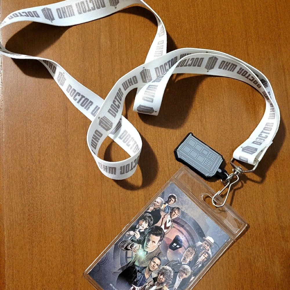 Dr Who lanyard